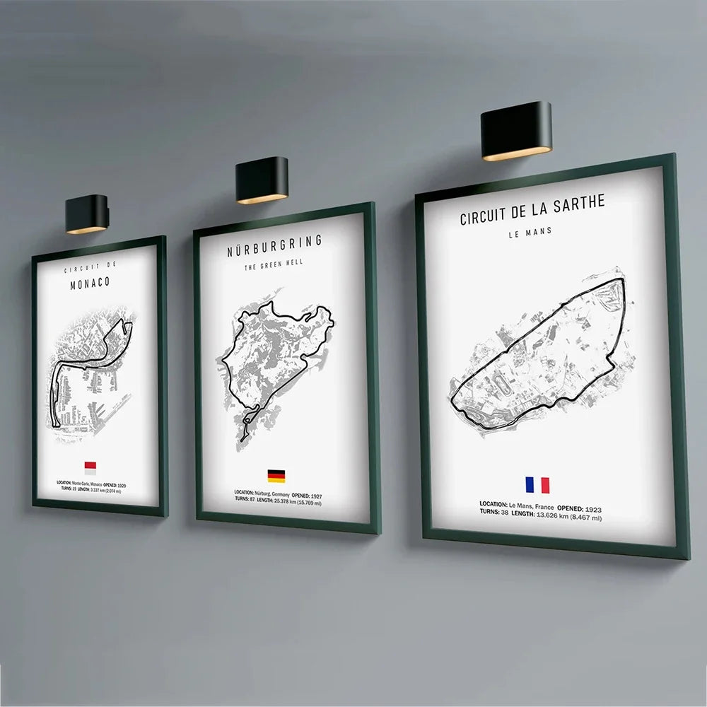 F1 Circuit Collection - Canvas & Curio