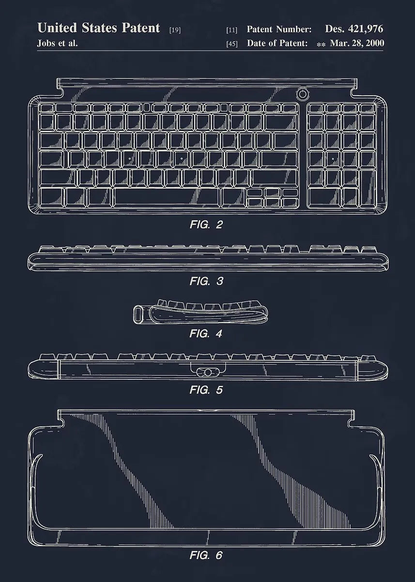 Tech Blueprint Collection - Canvas & Curio