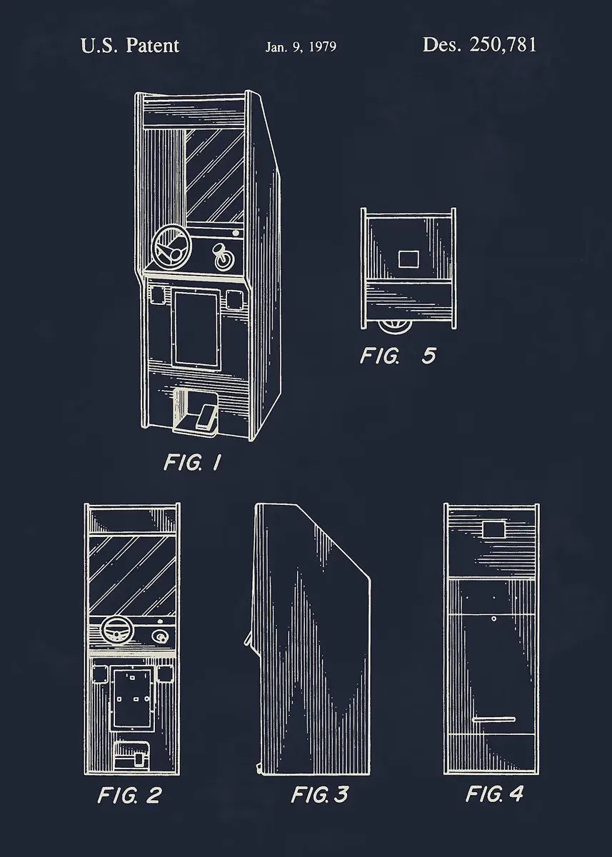 Tech Blueprint Collection - Canvas & Curio