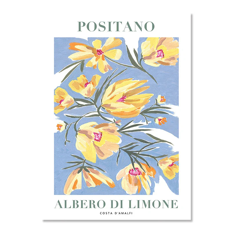 Abstract Botanicals Art Collection - Canvas & Curio