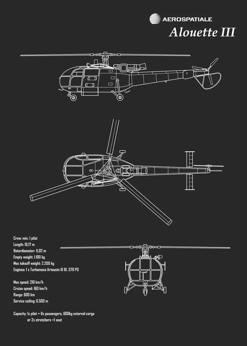 Aircraft Blueprint Collection - Canvas & Curio