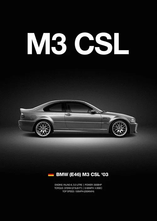 BMW Series Collection - Canvas & Curio