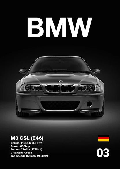 BMW Series Collection - Canvas & Curio