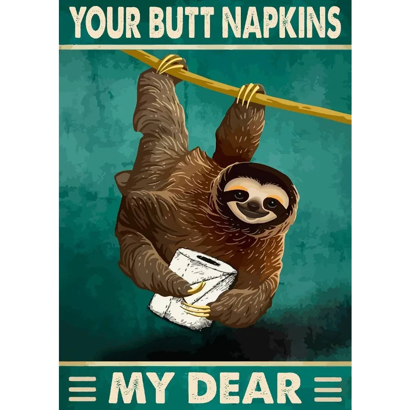 Bathroom Beasties Collection - Canvas & Curio