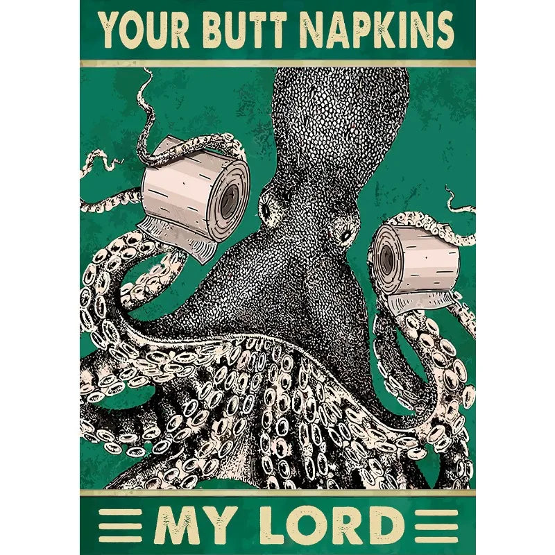 Bathroom Beasties Collection - Canvas & Curio