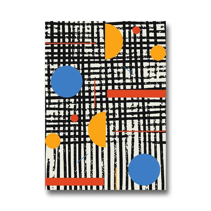 Bauhaus Geometric Collection - Canvas & Curio