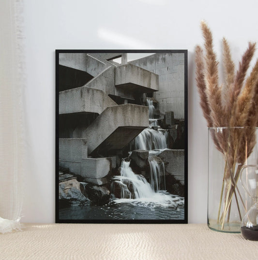 Brutalist Architecture Collection Canvas & Curio