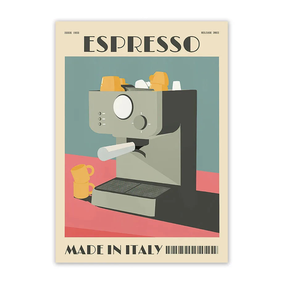 Café Aroma Collection - Canvas & Curio