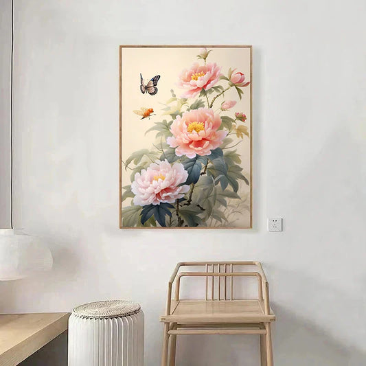 Chinese Peony Collection - Canvas & Curio Canvas & Curio