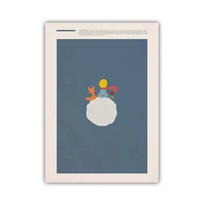 Framed artwork with a colorful abstract design on a blue background