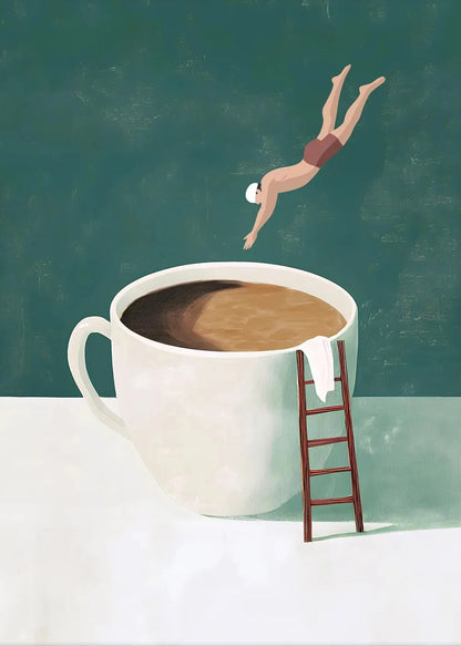 Coffee Diver Collection - Canvas & Curio