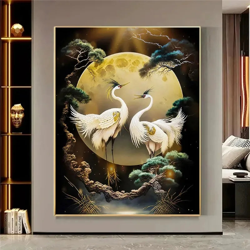 Crane & Moon Collection - Canvas & Curio