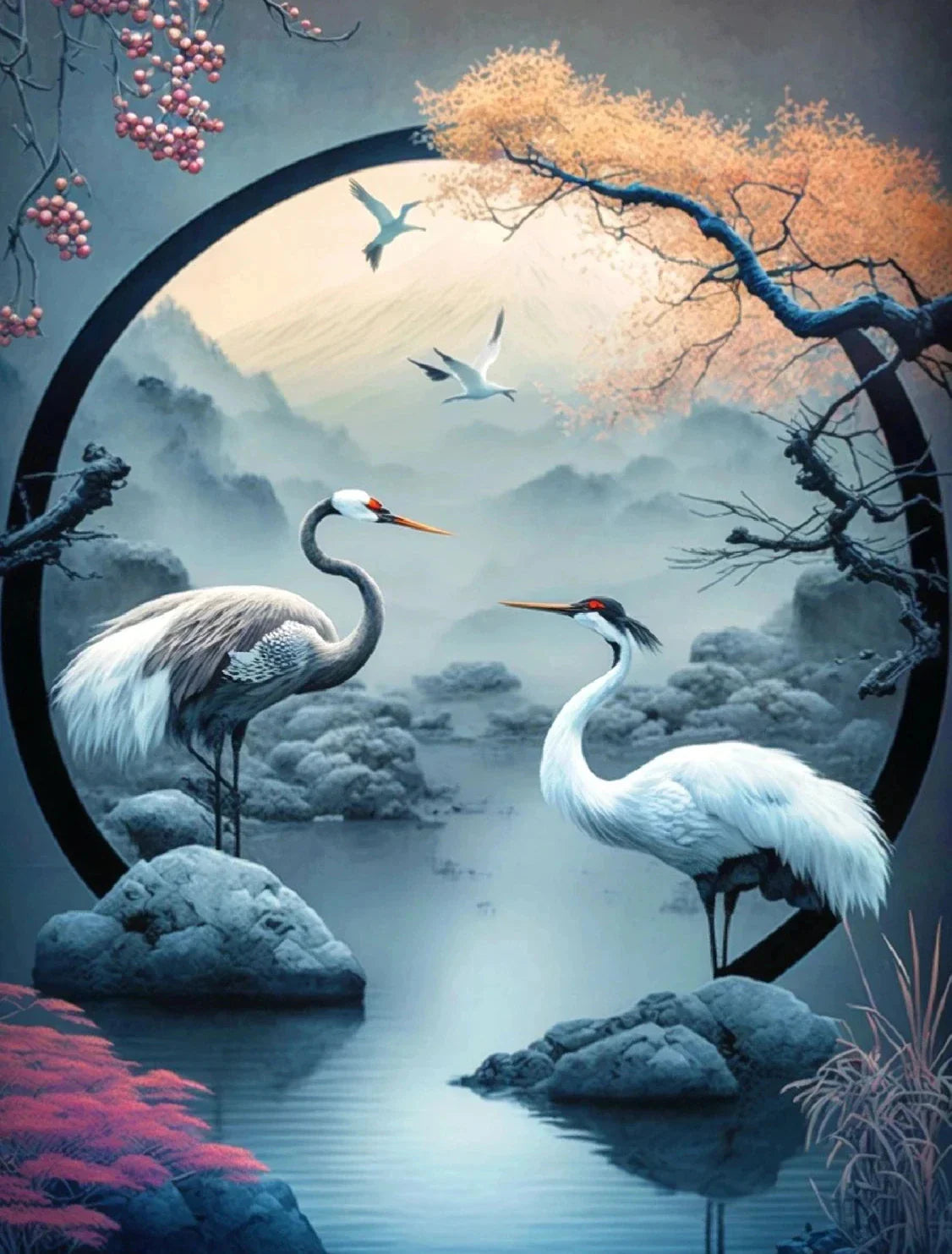Crane & Moon Collection - Canvas & Curio