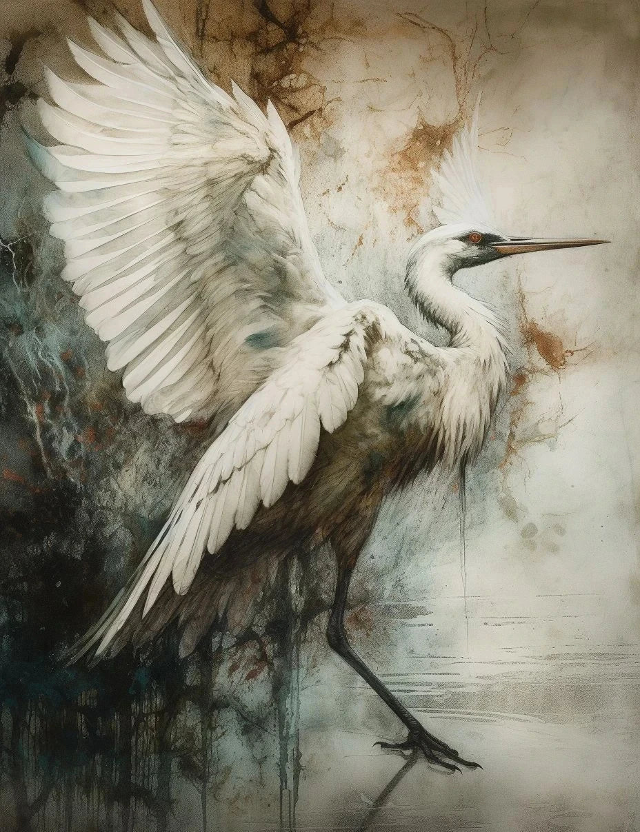 Crane & Moon Collection - Canvas & Curio