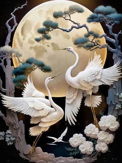 Crane & Moon Collection - Canvas & Curio