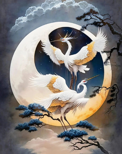Crane & Moon Collection - Canvas & Curio