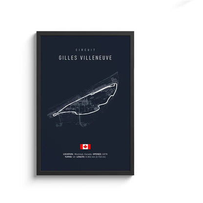 F1 Circuit Collection - Canvas & Curio