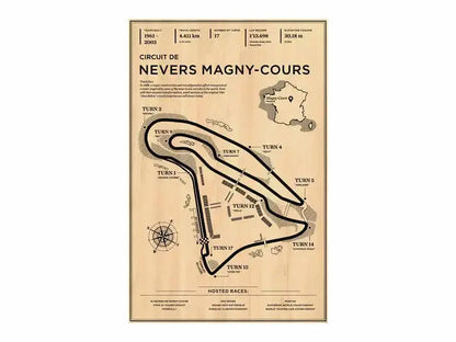 F1 Vintage Circuit Collection - Canvas & Curio