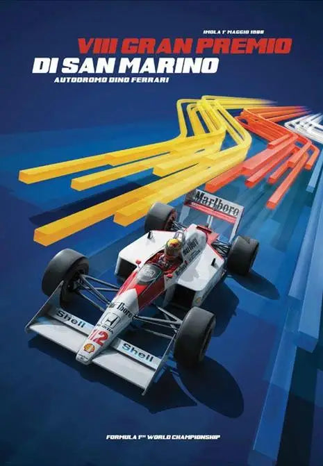 Ayrton Senna Collection - Canvas & Curio