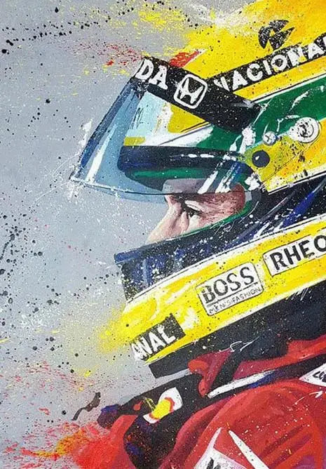 Ayrton Senna Collection - Canvas & Curio