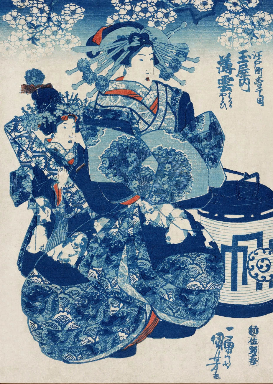 Hokusai Blue Waves Collection - Canvas & Curio