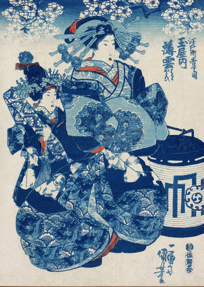 Hokusai Blue Waves Collection - Canvas & Curio