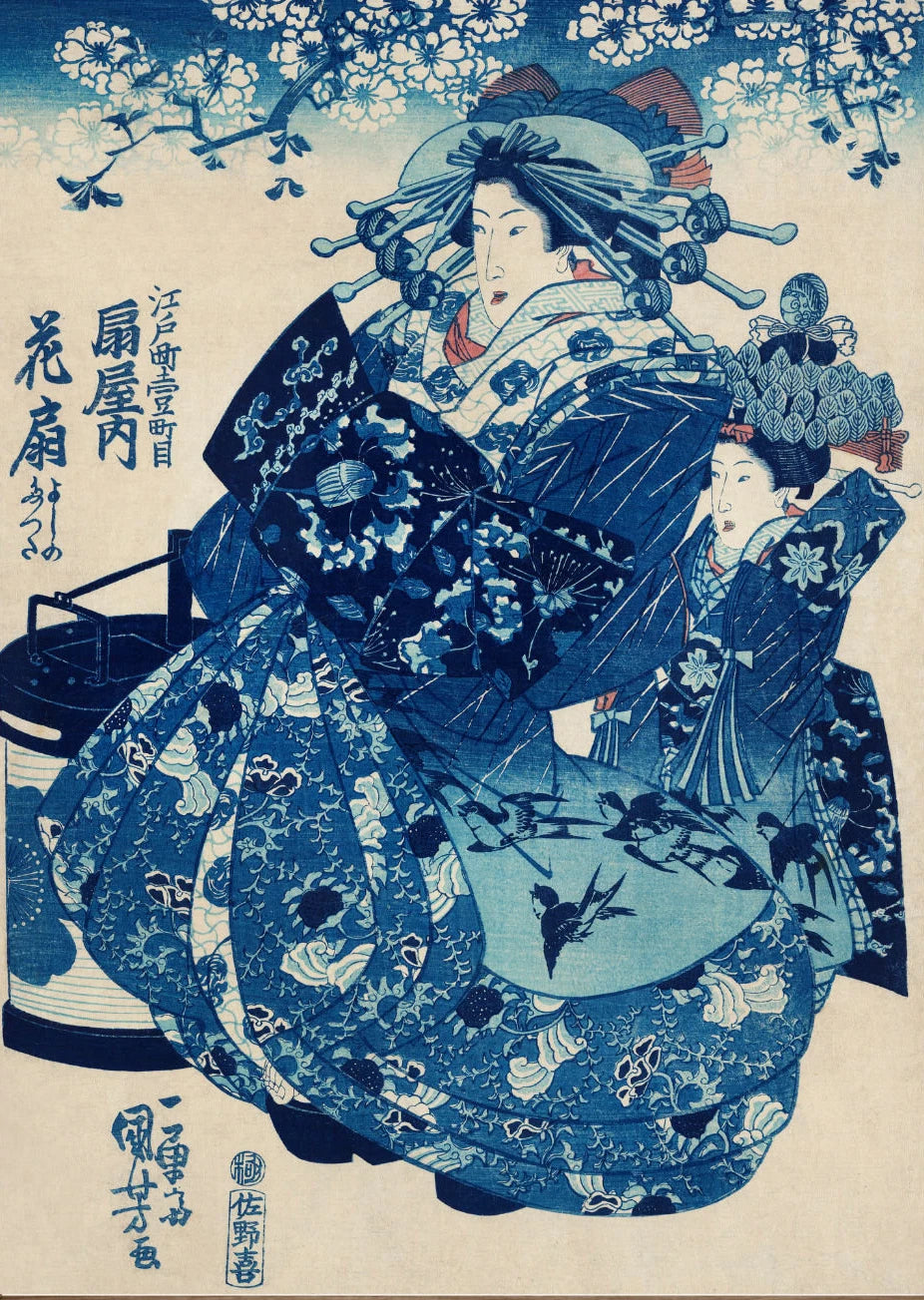 Hokusai Blue Waves Collection - Canvas & Curio