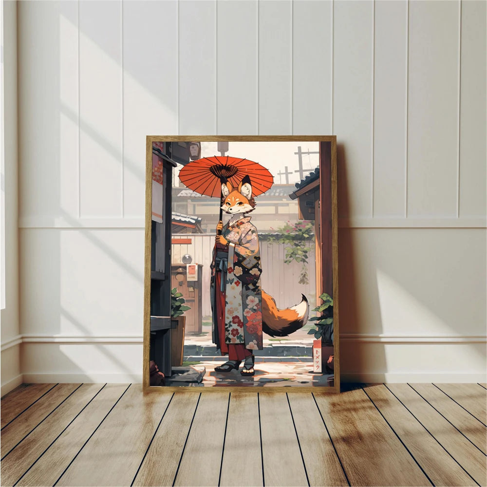 Kimono Animals Collection - Canvas & Curio