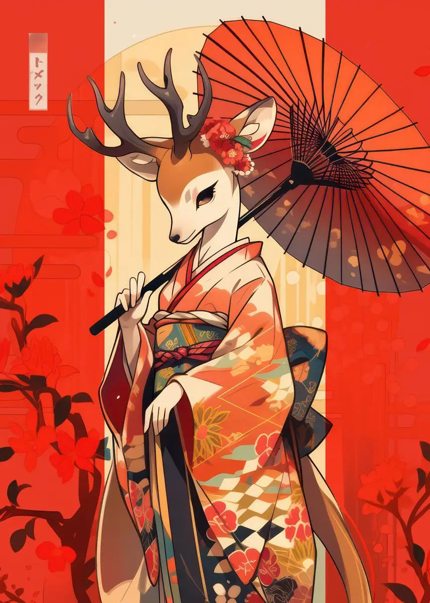 Kimono Animals Collection - Canvas & Curio