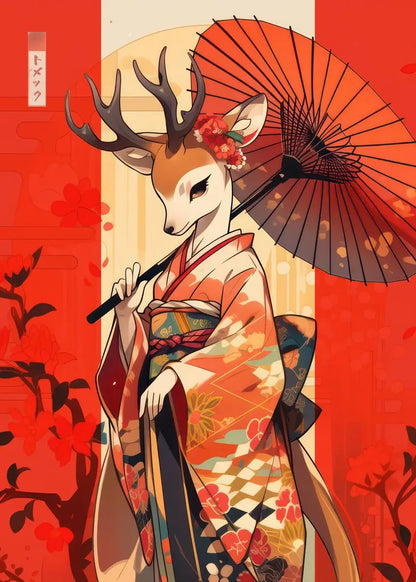 Kimono Animals Collection - Canvas & Curio