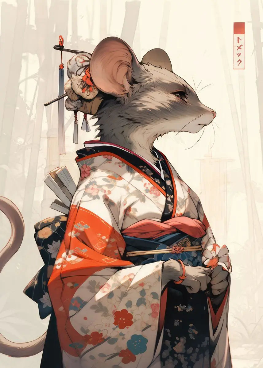 Kimono Animals Collection - Canvas & Curio