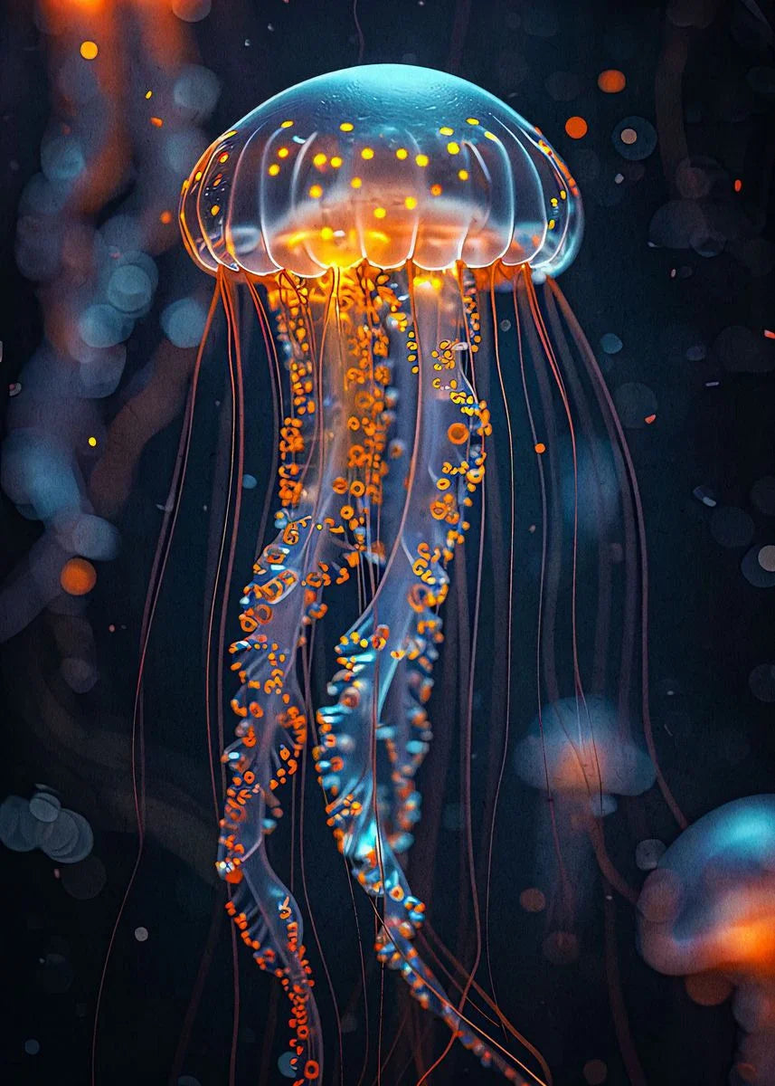 Luminous Jellyfish Collection - Canvas & Curio