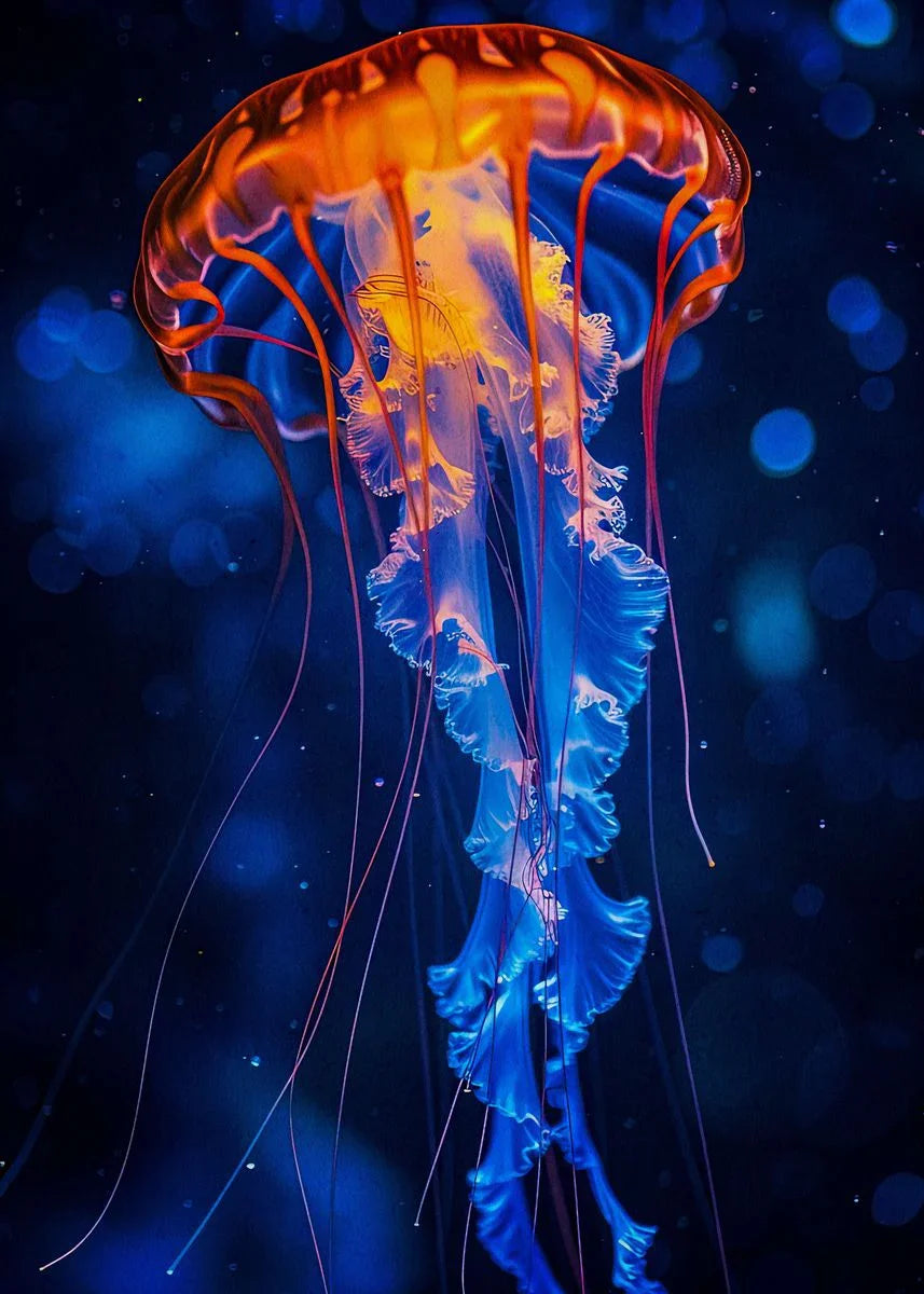 Luminous Jellyfish Collection - Canvas & Curio