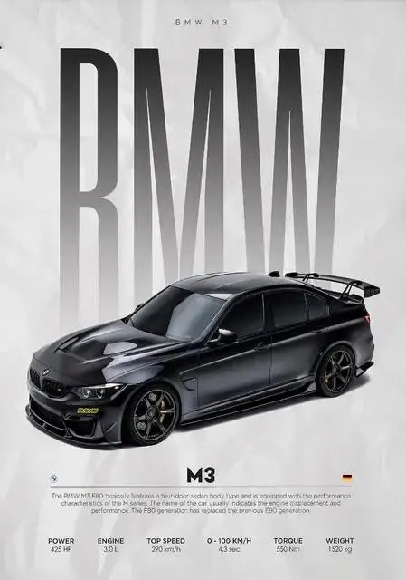 Luxury BMW Collection - Canvas & Curio