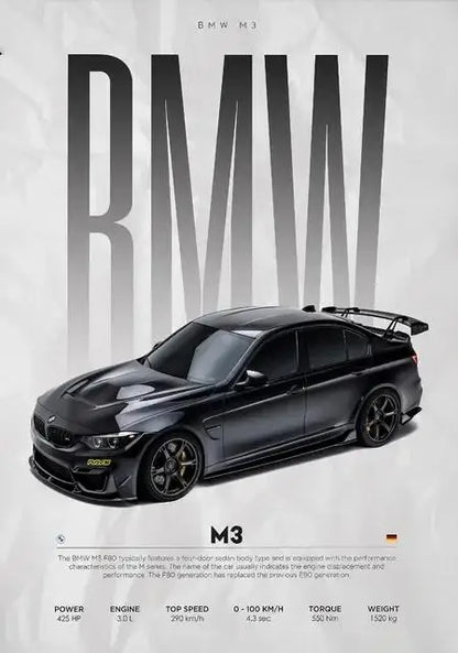 Luxury BMW Collection - Canvas & Curio