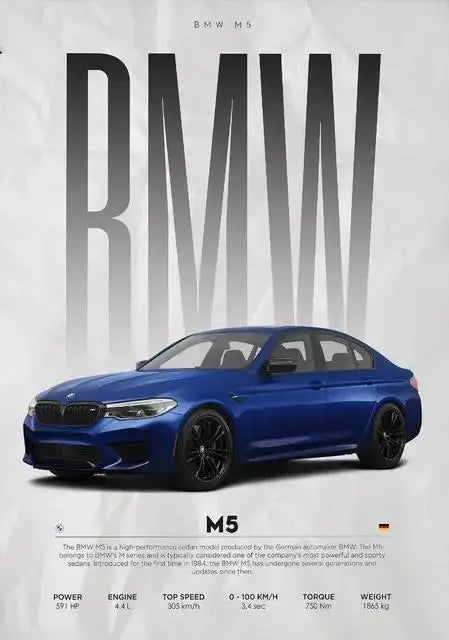 Luxury BMW Collection - Canvas & Curio