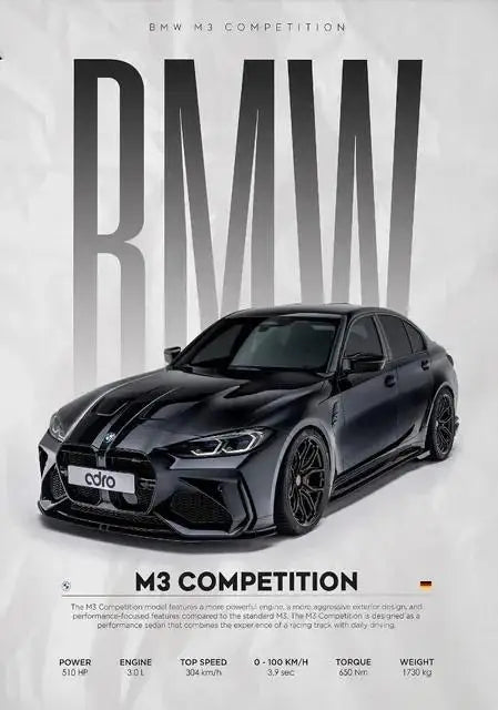 Luxury BMW Collection - Canvas & Curio