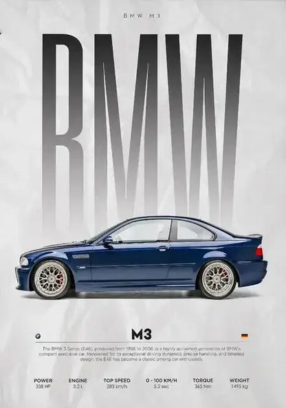 Luxury BMW Collection - Canvas & Curio