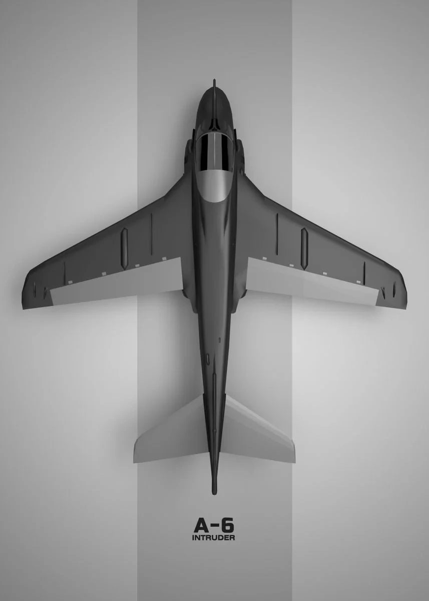 Model of a military aircraft on a gray background