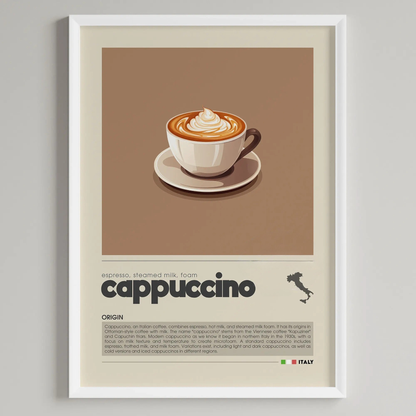 Minimalist Coffee Art Collection - Canvas & Curio