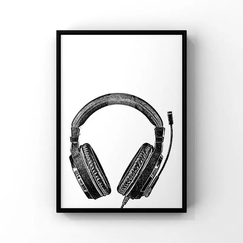Monochrome Gamer Collection - Canvas & Curio