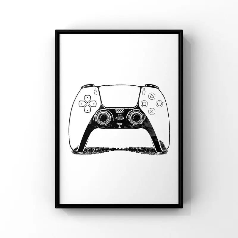 Monochrome Gamer Collection - Canvas & Curio