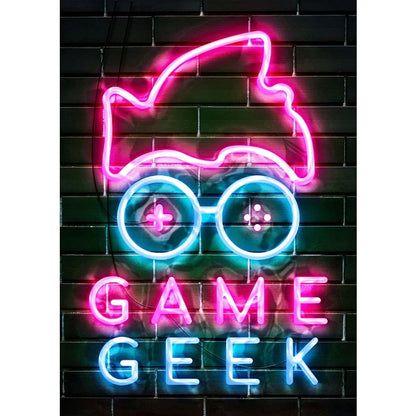 Neon Gamer Quotes Collection - Canvas & Curio