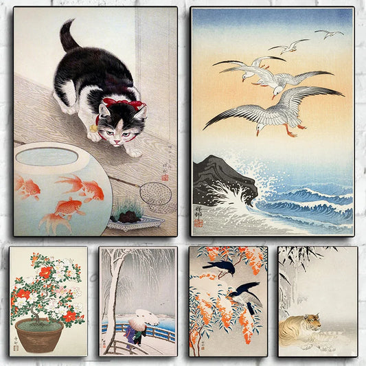 Ohara Koson Collection - Canvas & Curio Canvas & Curio