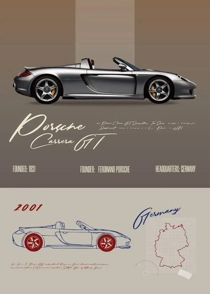 Porsche Legends Collection - Canvas & Curio