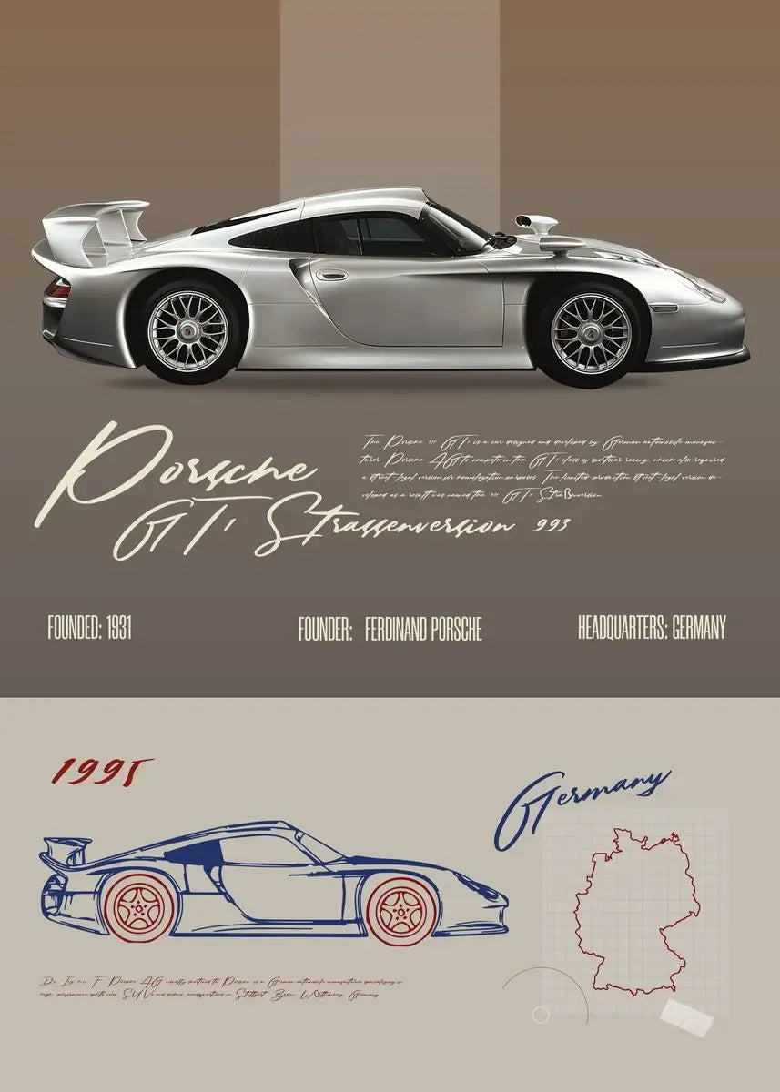 Porsche Legends Collection - Canvas & Curio