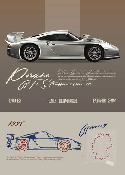 Porsche Legends Collection - Canvas & Curio