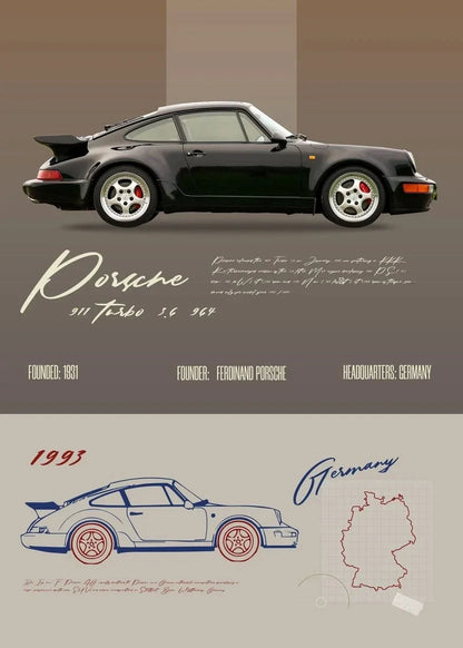 Porsche Legends Collection - Canvas & Curio