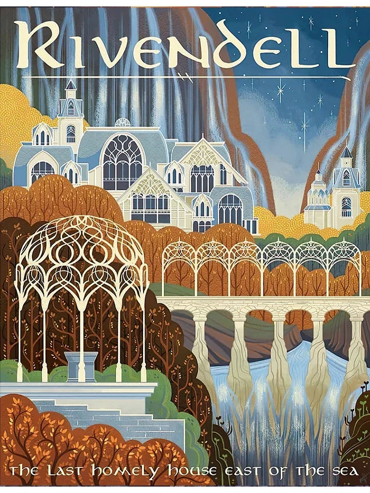 Retro Ring & Castle Collection - Canvas & Curio