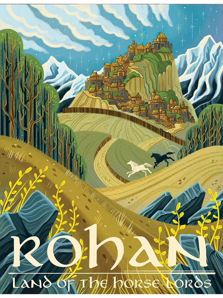 Retro Ring & Castle Collection - Canvas & Curio